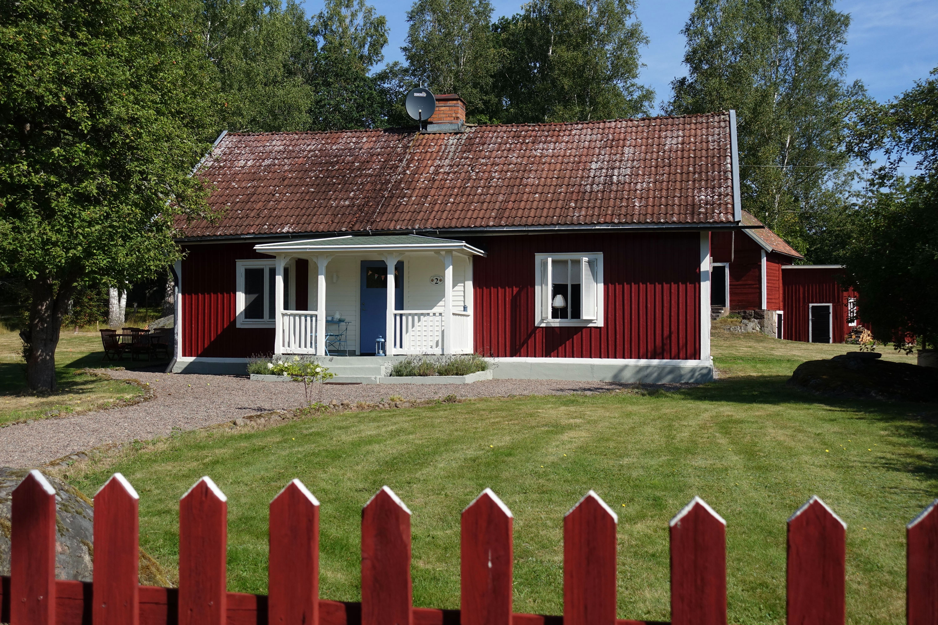 Vorderansicht Haus Strömsnäs